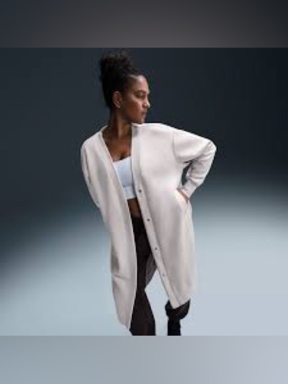 Nike Sportswear Phoenix Fleece Oversized Long Cardigan